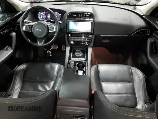 2019 Jaguar F-Pace 25t Prestige with VIN SADCK2FX0KA352021, listed as a Copart auction lot 50015475 with 69,786 mi miles and Salvage Title. Bid and sale history available at DreamBid. Image 8.