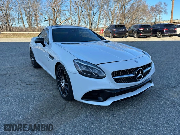 2017 Mercedes-Benz SLC 43 AMG with VIN WDDPK6GA6HF137565, listed as a Copart auction lot 54969215 with 157,091 mi miles and Clean Title. Bid and sale history available at DreamBid. Image 15.