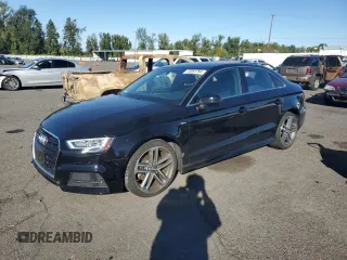 2017 Audi A3 Sedan Premium Plus with VIN WAUGUGFF5H1074962, listed as a Copart auction lot 73351784 with 41,506 mi miles and Salvage Title. Bid and sale history available at carsss.com. Image 1.