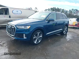 2022 Audi Q7 Premium Plus with VIN WA1LXBF70ND019179, listed as a IAAI auction lot 41825747 with 29,097 mi miles and . Bid and sale history available at DreamBid. Image 18.