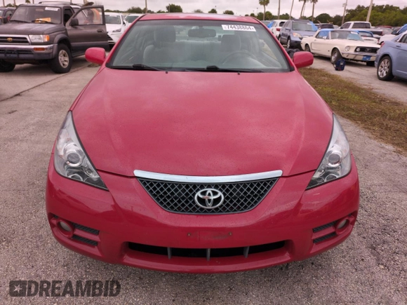 2007 Toyota Solara SE with VIN 4T1CE30P47U753249, listed as a Copart auction lot 74438864 with Not Provided miles and Salvage Title. Bid and sale history available at DreamBid. Image 5.