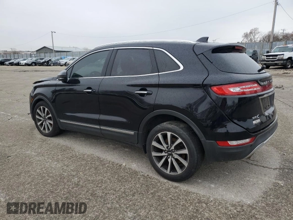 2019 Lincoln MKC Reserve with VIN 5LMCJ3C94KUL02367, listed as a Copart auction lot 50780145 with 85,595 mi miles and Clean title. Bid and sale history available at DreamBid. Image 2.