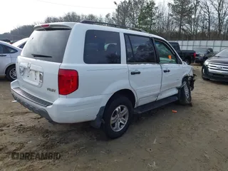 2005 Honda Pilot EX-L z VIN 5FNYF18555B020678, wystawiony jako IAAI lot #41474519 z przebiegiem 250 064 mil mil oraz . Historia ofert i sprzedaży dostępna na DreamBid. Obrazek 4.