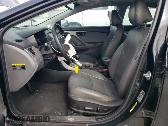 2013 Hyundai Elantra Limited with VIN 5NPDH4AE8DH254009, listed as a Copart auction lot 51278115 with 131,463 mi miles and Salvage Title. Bid and sale history available at DreamBid. Image 7.