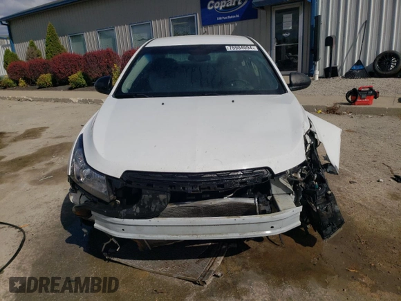 2015 Chevrolet Cruze LS with VIN 1G1PA5SH9F7173942, listed as a Copart auction lot 75904094 with 139,002 mi miles and Non Repairable. Bid and sale history available at DreamBid. Image 5.