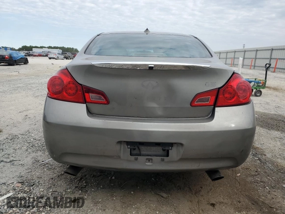 2007 Infiniti G35 Journey with VIN JNKBV61E67M725255, listed as a Copart auction lot 76251064 with 214,985 mi miles and Salvage Title. Bid and sale history available at DreamBid. Image 6.