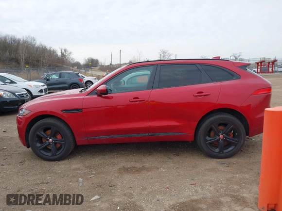2019 Jaguar F-Pace S with VIN SADCM2FV7KA363378, listed as a IAAI auction lot 41814843 with 191,421 mi miles and . Bid and sale history available at DreamBid. Image 14.