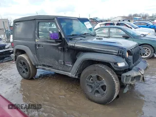 2018 Jeep Wrangler Sport S with VIN 1C4GJXAG4JW168920, listed as a IAAI auction lot 41457619 with 84,053 mi miles and . Bid and sale history available at DreamBid. Image 13.