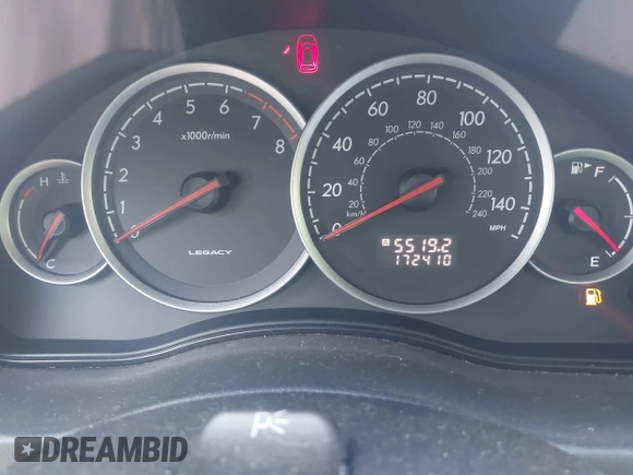 2007 Subaru Legacy Special with VIN 4S3BL616976204020, listed as a IAAI auction lot 42508194 with 172,410 mi miles and . Bid and sale history available at DreamBid. Image 7.