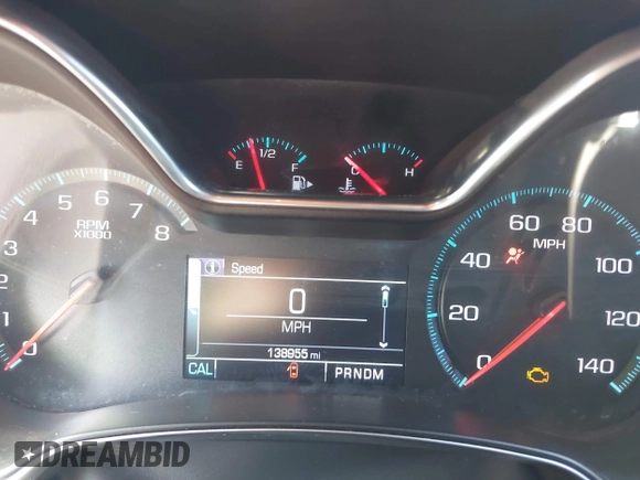 2017 Chevrolet Impala LT with VIN 2G1105S35H9158921, listed as a IAAI auction lot 41974553 with 138,955 mi miles and . Bid and sale history available at DreamBid. Image 7.