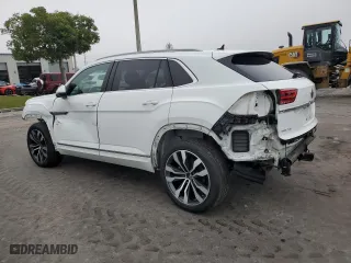 2021 Volkswagen Atlas Cross Sport 3.6L V6 SEL with VIN 1V2SE2CA6MC202211, listed as a Copart auction lot 42367425 with 44,481 mi miles and Salvage Title. Bid and sale history available at carsss.com. Image 2.