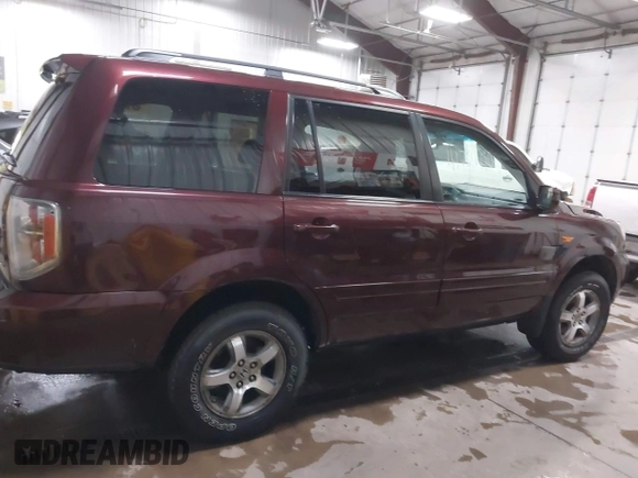 2007 Honda Pilot EX-L with VIN 5FNYF18537B017779, listed as a IAAI auction lot 41721110 with 98,724 mi miles. Bid and sale history available at carsss.com. Image 13.