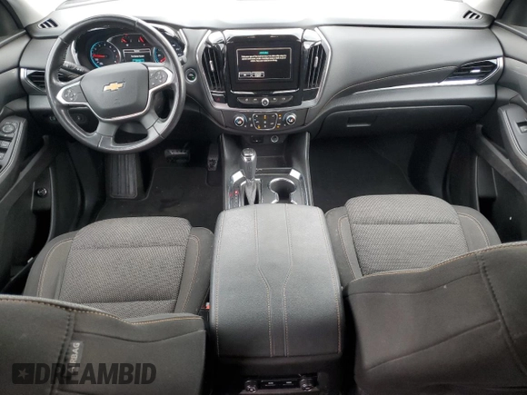 2018 Chevrolet Traverse LT Cloth with VIN 1GNERGKW1JJ249464, listed as a Copart auction lot 55763815 with 107,766 mi miles and Clean Title. Bid and sale history available at carsss.com. Image 8.