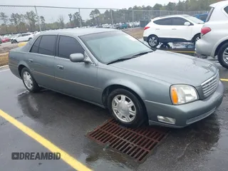 2005 Cadillac DeVille z VIN 1G6KD54Y15U225816, wystawiony jako IAAI lot #41846992 z przebiegiem 134 707 mil mil oraz . Historia ofert i sprzedaży dostępna na DreamBid. Obrazek 1.