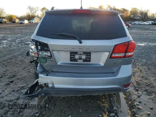 2015 Dodge Journey SXT with VIN 3C4PDCBG3FT612817, listed as a Copart auction lot 81181274 with 135,329 mi miles and Salvage Title. Bid and sale history available at carsss.com. Image 6.