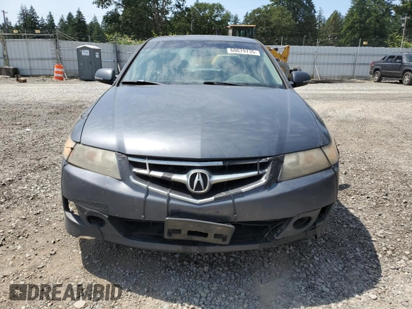 2007 Acura TSX Navi with VIN JH4CL96927C018473, listed as a Copart auction lot 60079735 with 364,753 mi miles and Salvage title. Bid and sale history available at DreamBid. Image 5.