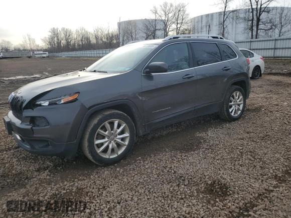 2015 Jeep Cherokee Limited with VIN 1C4PJLDB7FW701648, listed as a Copart auction lot 49612655 with 118,760 mi miles and Salvage Title. Bid and sale history available at DreamBid. Image 1.