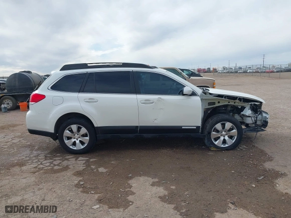 2011 Subaru Outback 3.6R Limited Pwr Moon with VIN 4S4BREKC4B2322873, listed as a IAAI auction lot 41679477 with 107,068 mi miles. Bid and sale history available at carsss.com. Image 14.