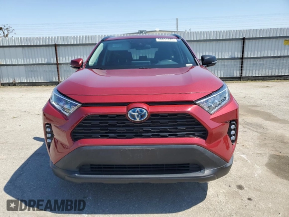2019 Toyota RAV4 Hybrid XLE with VIN 2T3RWRFV4KW041887, listed as a Copart auction lot 50651875 with 67,927 mi miles and Salvage Title. Bid and sale history available at carsss.com. Image 5.