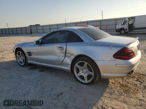 2004 Mercedes-Benz SL 55/63 AMG с VIN WDBSK74F24F074497, выставлен на аукционе Copart как лот 75643484 с пробегом 93 657 миль миль и Списание • Salvage title. История ставок и продаж доступна на DreamBid. Изображение 2.