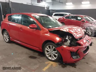 2011 Mazda Mazda3 s Sport with VIN JM1BL1K6XB1466023, listed as a IAAI auction lot 41923404 with 166,057 mi miles. Bid and sale history available at carsss.com. Image 1.