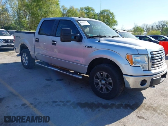 2011 Ford F-150 XLT with VIN 1FTFW1ETXBFB77415, listed as a IAAI auction lot 42048378 with 202,620 mi miles. Bid and sale history available at carsss.com. Image 1.