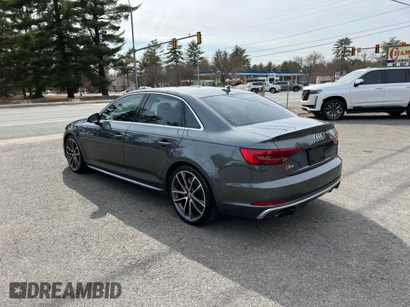 2018 Audi S4 Premium Plus with VIN WAUB4AF47JA002513, listed as a Copart auction lot 52750115 with 114,949 mi miles and Clean Title. Bid and sale history available at carsss.com. Image 3.