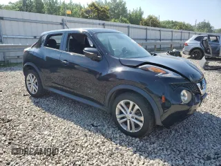 2017 Nissan Juke S with VIN JN8AF5MR2HT706071, listed as a Copart auction lot 55310084 with 94,848 mi miles and Salvage Title. Bid and sale history available at DreamBid. Image 4.