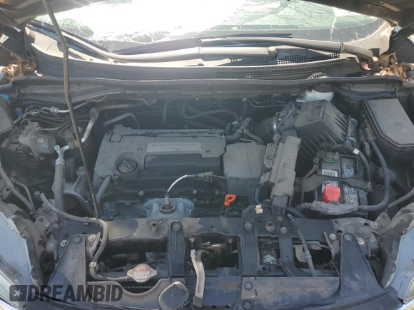 2015 Honda CR-V EX with VIN 2HKRM4H52FH614207, listed as a Copart auction lot 54882745 with 35,403 mi miles and Salvage Title. Bid and sale history available at DreamBid. Image 12.