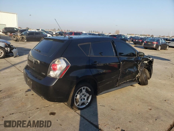 2010 Pontiac Vibe w/1SB with VIN 5Y2SP6E0XAZ415324, listed as a Copart auction lot 83042804 with 0 mi miles and Salvage Title. Bid and sale history available at carsss.com. Image 3.