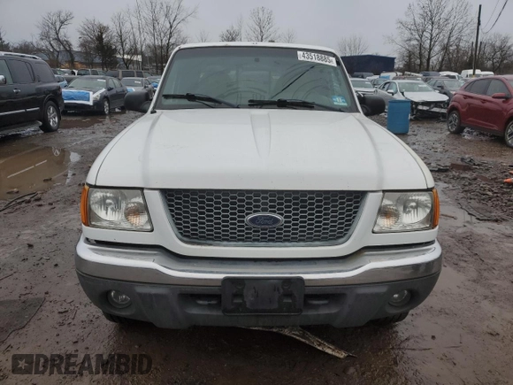 2001 Ford Ranger XL Fleet with VIN 1FTZR15E41TA20422, listed as a Copart auction lot 43518885 with 232,612 mi miles and Clean Title. Bid and sale history available at DreamBid. Image 5.
