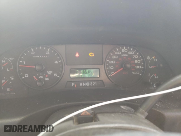 2007 Ford F-250 XL with VIN 1FTSW21P37EA30668, listed as a Copart auction lot 45554975 with 197,861 mi miles and Salvage title. Bid and sale history available at DreamBid. Image 9.