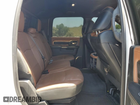2022 Ram 2500 Longhorn with VIN 3C6UR5GL0NG124686, listed as a Copart auction lot 61404735 with 46,840 mi miles and Salvage title. Bid and sale history available at DreamBid. Image 10.