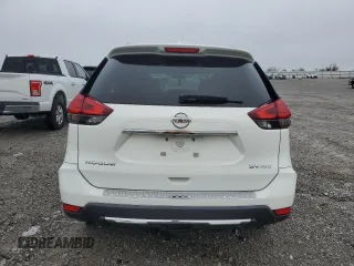 2017 Nissan Rogue S with VIN 5N1AT2MV4HC845131, listed as a Copart auction lot 51902905 with 122,038 mi miles and Salvage Title. Bid and sale history available at carsss.com. Image 6.