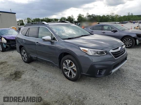 2021 Subaru Outback Touring with VIN 4S4BTAPC3M3185103, listed as a Copart auction lot 54251985 with 52,598 mi miles and Salvage title. Bid and sale history available at DreamBid. Image 4.