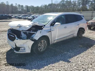 2018 Buick Enclave Premium with VIN 5GAERCKW6JJ224644, listed as a Copart auction lot 48723555 with 0 mi miles and Salvage Title. Bid and sale history available at carsss.com. Image 1.