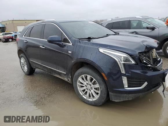 2017 Cadillac XT5 FWD with VIN 1GYKNARS1HZ114983, listed as a Copart auction lot 49625265 with Not Provided miles and Salvage Title. Bid and sale history available at carsss.com. Image 4.