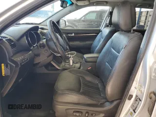 2013 Kia Sorento SX with VIN 5XYKW4A25DG312538, listed as a Copart auction lot 53753565 with 132,883 mi miles and Salvage title. Bid and sale history available at DreamBid. Image 7.