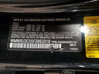 2015 MINI Hardtop 4 Door S with VIN WMWXU3C55F2B62019, listed as a Copart auction lot 46853535 with 124,919 mi miles and Salvage title. Bid and sale history available at DreamBid. Image 13.