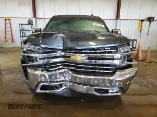 2021 Chevrolet Silverado 1500 LTZ with VIN 1GCUYGED1MZ220280, listed as a Copart auction lot 55361055 with 33,805 mi miles and Salvage Title. Bid and sale history available at DreamBid. Image 5.