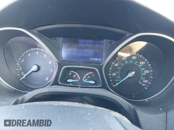 2013 Ford Focus SE with VIN 1FADP3F28DL260843, listed as a IAAI auction lot 41889090 with 131,636 mi miles. Bid and sale history available at carsss.com. Image 7.