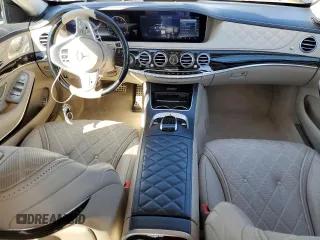 2018 Mercedes-Benz S 560 with VIN WDDUG8DB5JA378761, listed as a Copart auction lot 46141835 with 51,135 mi miles and Salvage Title. Bid and sale history available at carsss.com. Image 8.