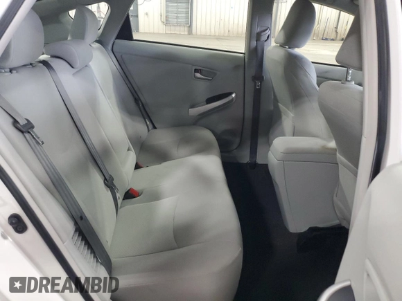 2012 Toyota Prius One with VIN JTDKN3DU1C5470313, listed as a Copart auction lot 55340305 with 106,776 mi miles and Salvage Title. Bid and sale history available at DreamBid. Image 11.