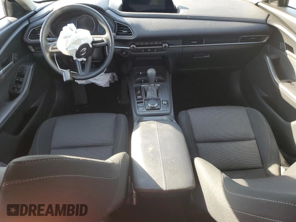 2023 Mazda CX-30 S with VIN 3MVDMBAMXPM553151, listed as a Copart auction lot 47517205 with 23,629 mi miles and Salvage Title. Bid and sale history available at carsss.com. Image 8.