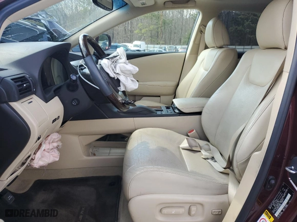 2015 Lexus RX 350 with VIN 2T2ZK1BA3FC187886, listed as a Copart auction lot 48951595 with 121,890 mi miles and Salvage Title. Bid and sale history available at carsss.com. Image 7.
