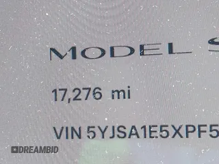 2023 Tesla Model S с VIN 5YJSA1E5XPF518693, выставлен на аукционе IAAI как лот 42768848 с пробегом 17 276 миль миль и . История ставок и продаж доступна на DreamBid. Изображение 16.