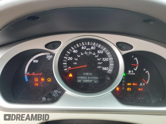 2007 Toyota Highlander Hybrid w/3rd Row with VIN JTEEW21A570038840, listed as a Copart auction lot 71243204 with 226,529 mi miles and Salvage Title. Bid and sale history available at carsss.com. Image 9.
