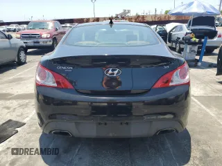 2011 Hyundai Genesis Coupe Grand Touring with VIN KMHHU6KH3BU043705, listed as a Copart auction lot 62675195 with 160,780 mi miles and Clean title. Bid and sale history available at DreamBid. Image 6.