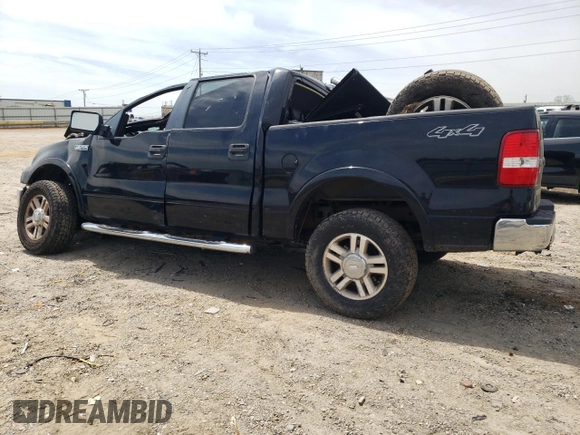 2008 Ford F-150 XLT with VIN 1FTPW14508FC15735, listed as a Copart auction lot 54190055 with Not provided miles and Clean title. Bid and sale history available at DreamBid. Image 2.