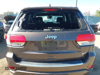 2017 Jeep Grand Cherokee Overland z VIN 1C4RJECG0HC960178, wystawiony jako IAAI lot #42315844 z przebiegiem 63 271 mil mil oraz . Historia ofert i sprzedaży dostępna na DreamBid. Obrazek 16.